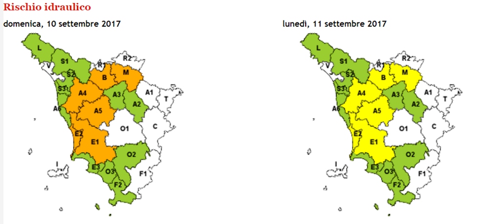 allerta meteo 10-11 09 20173